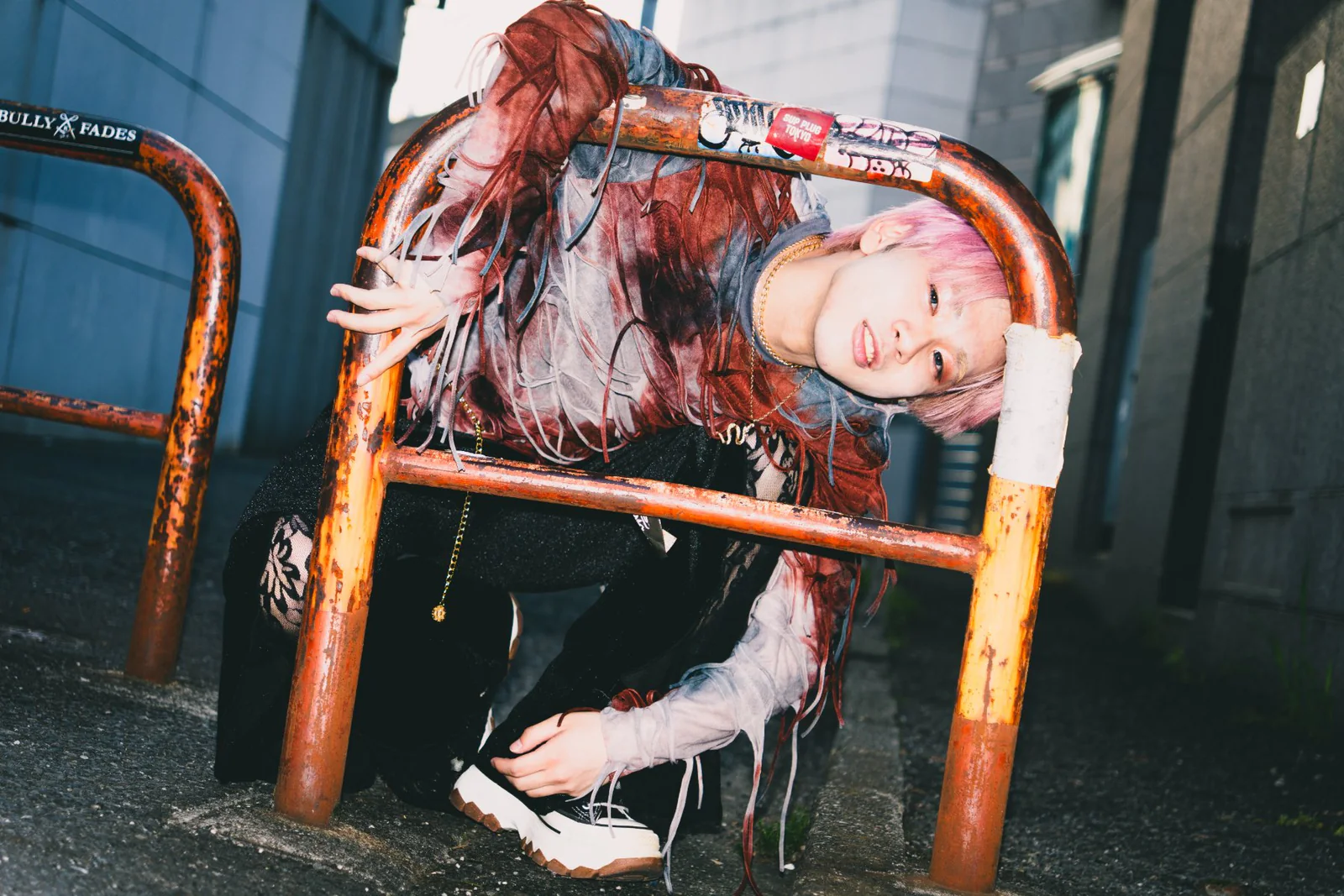 路上のスナップ写真